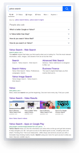 Yahoo Million Search