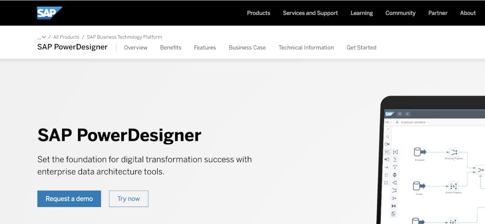 SAP power designer
